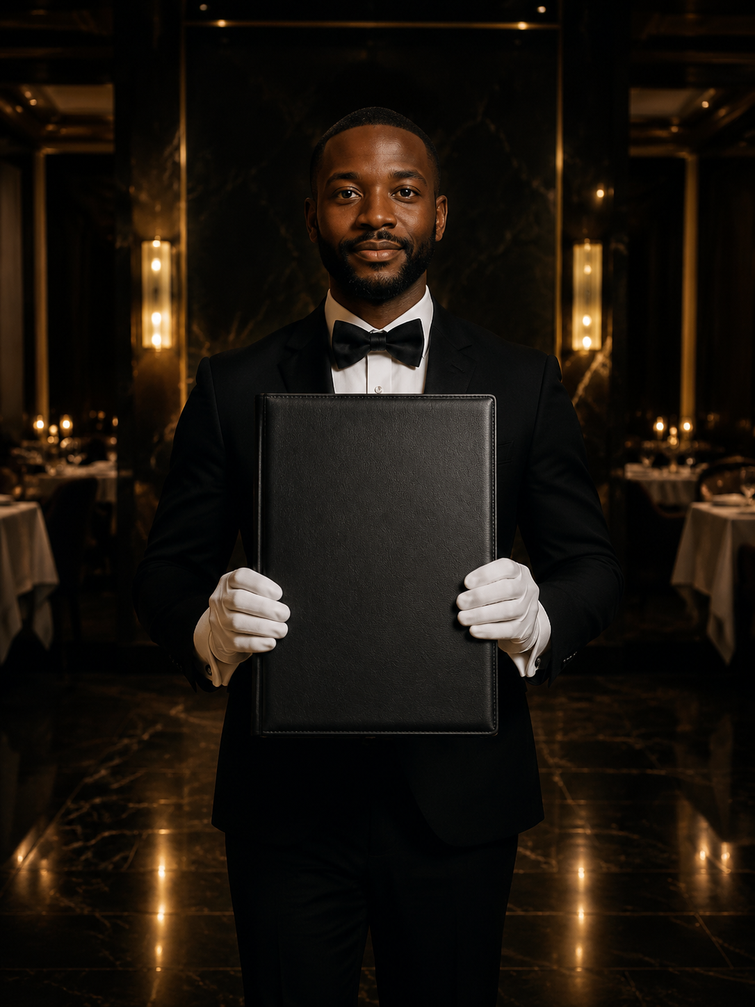 A formal server presenting the Invite Only menu
